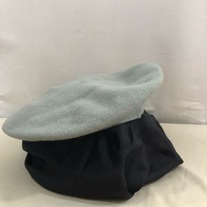 VTG Beret Basque wool Beret Gray